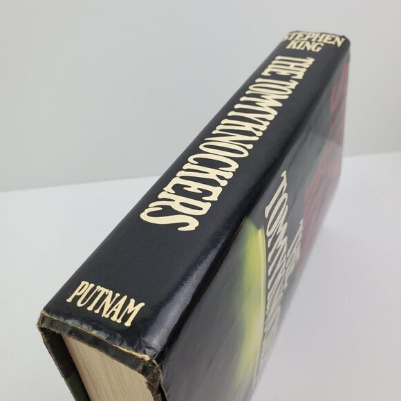 Stephen King Tommyknockers First Edition 2nd State Red 1987 'Permissions' Book - Picture 8 of 12